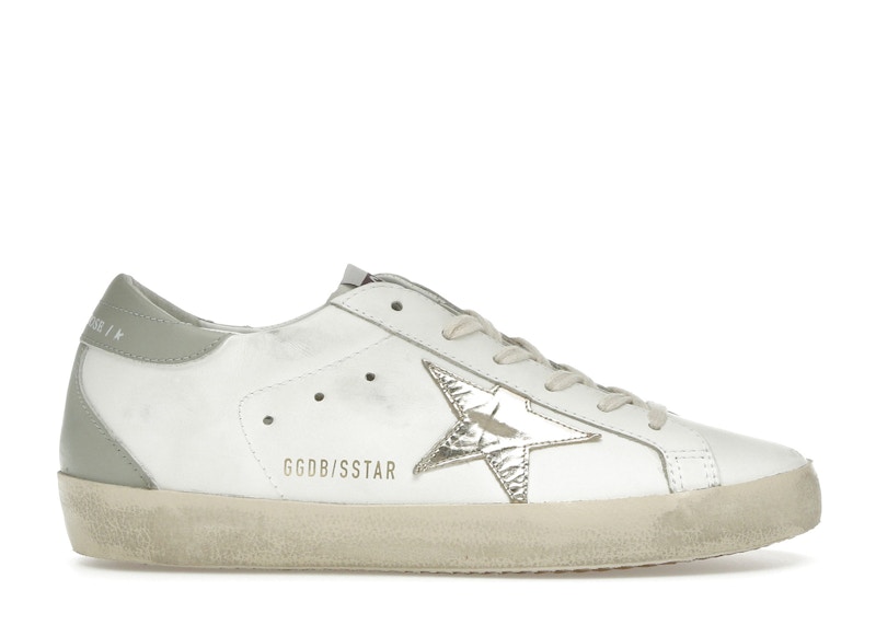 Golden Goose Superstar Deluxe White Platinum Grey (Women's