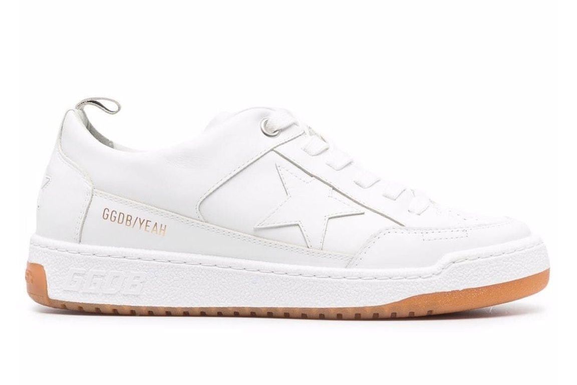 Pre-owned Golden Goose Yeah White Gum In White/gum
