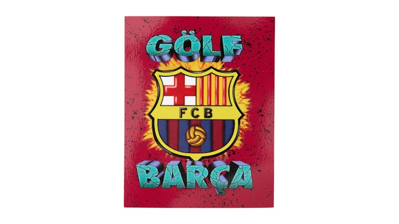 Golf Wang FCB Quake Sticker Red