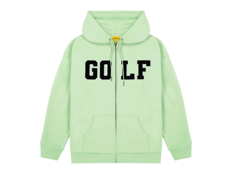 ☆ANEW GOLF☆韓国　W HOODY VSET ZIP-UP Buy GOLF WANG College Zip Hoodie 'Seafoam Green' - SS23F1002