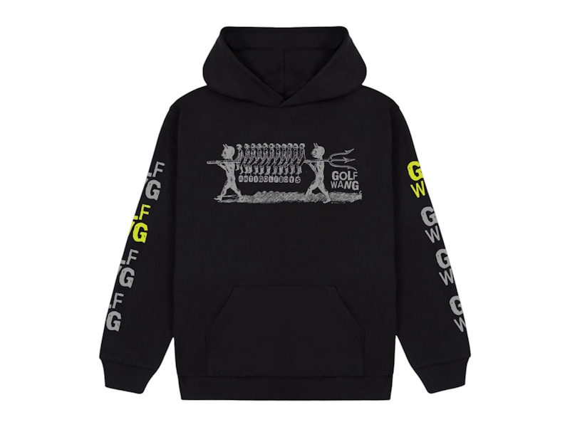 Golf Wang Tyler The Creator Sacrifice Hoodie Black Men's