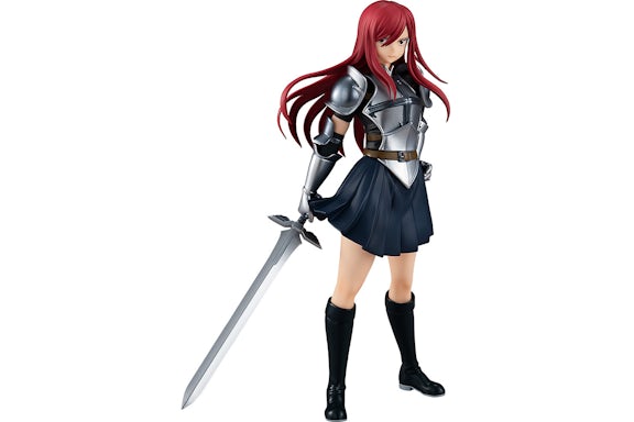 Good Smile Company Pop Up Parade Fairy Tail Final Season Erza Scarlet Action Figure Silver