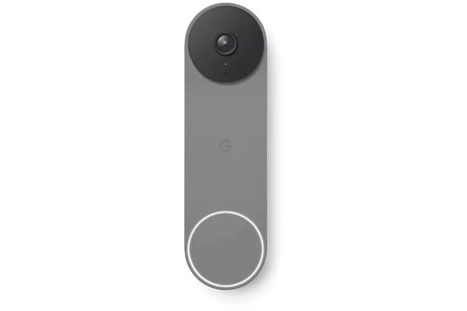 Google Nest Doorbell (Battery) GA02076-US Ash