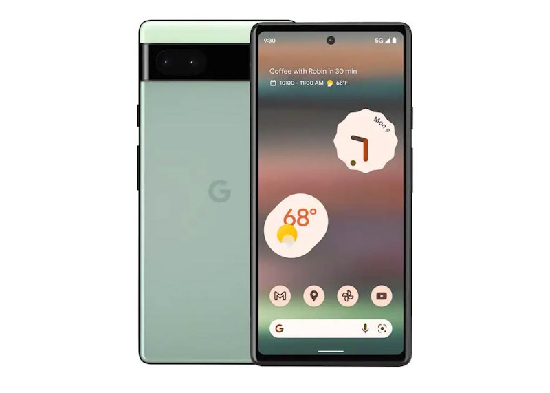 Google Pixel 6a 128GB (US Unlocked) GA03715-US Sage Green - CN