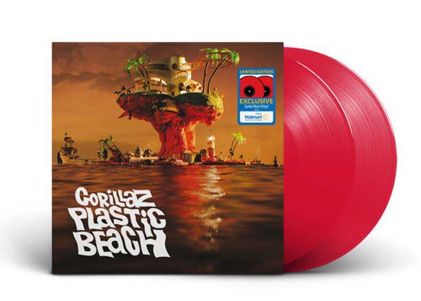 Gorillaz Plastic Beach Walmart Exclusive 2XLP Vinyl Solar Red - JP