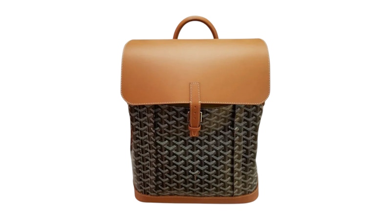 Goyard リュック・バックパック ブラウン/ベージュ Goyard Backpack Alpin MM with a CROWN Personalization, SUPER RARE