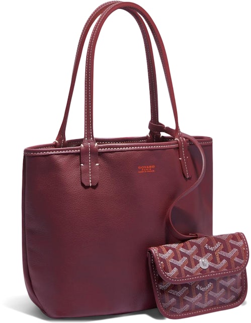 Goyard Mini Anjou Reversible in 2023  Brown handbag, Luxury bags,  Affordable bag