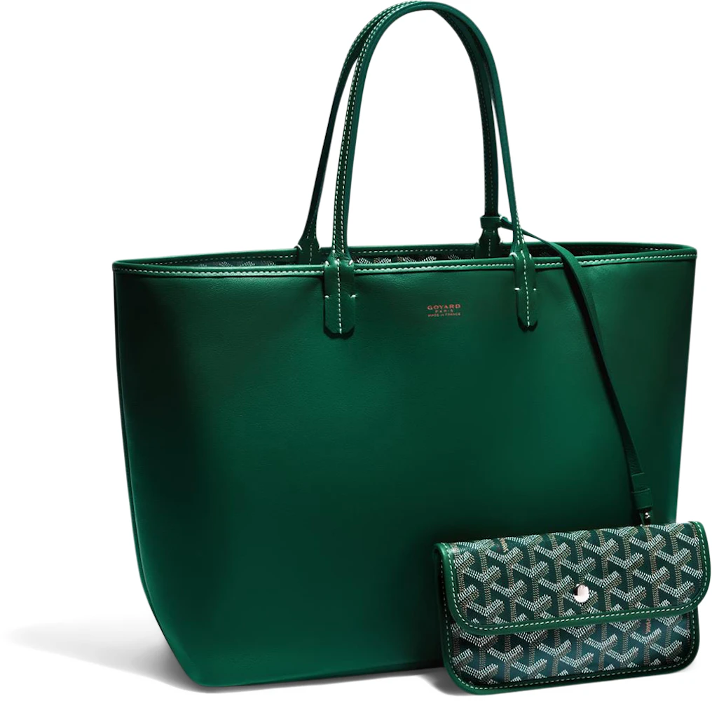 Goyard Anjou Mini Bag in Vert Green Signature Canvas and Leather