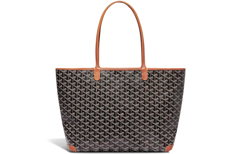 Goyard artois tote mm black natural Clearance