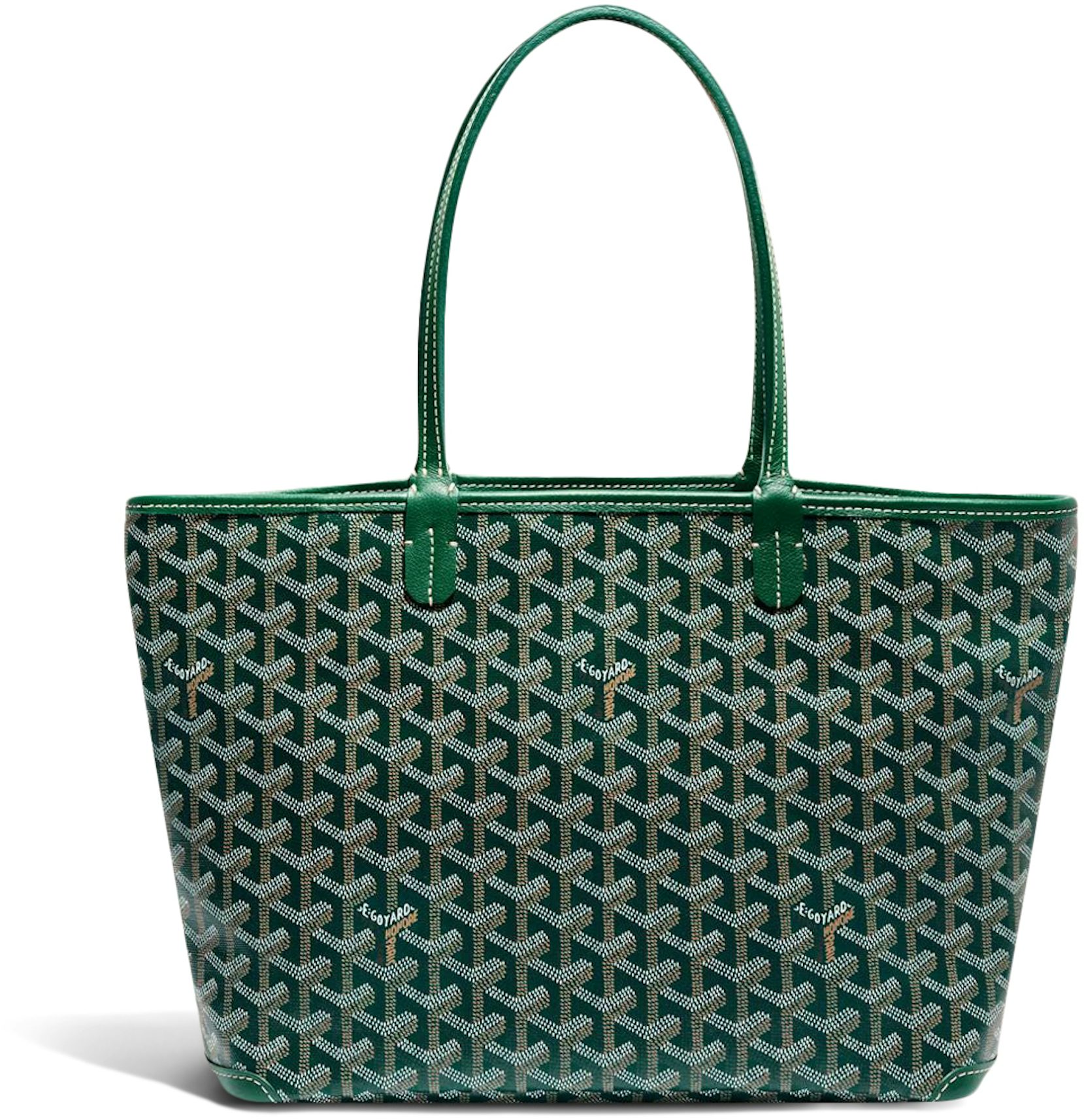 Green Goyard Medium Tote Bag Size PM 