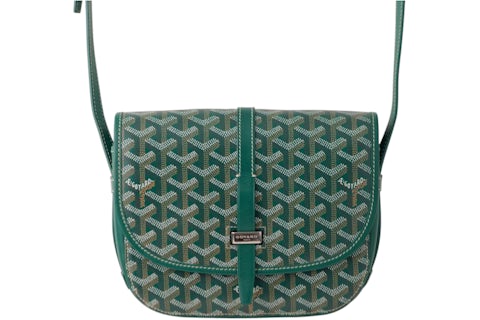 Goyard Belvedere PM Grün in Canvas/Cowhide with Palladium-tone – DE