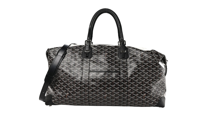 Goyard Boeing Goyardine 65 Black in Coated Canvas with