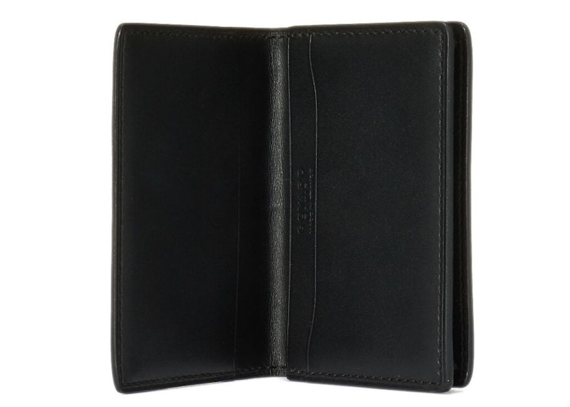 Goyard Business Card Holder Goyardine Black in Coated Canvas