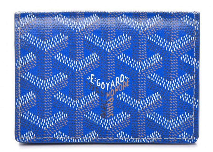 St Pierre Goyard Wallet Card Holder Navy Blue Like New for Sale in