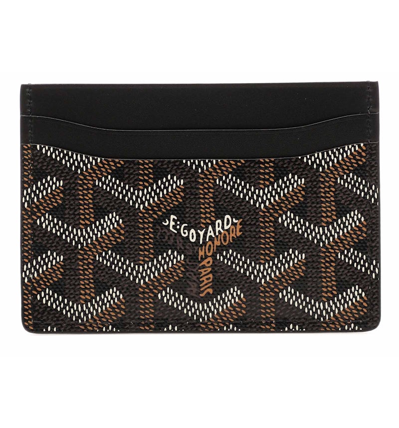 Goyard Saint Sulpice Black in Canvas/Calfskin US1