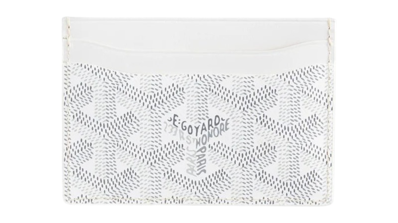 Borsa Goyard Saint Sulpice bianco in Canvas/Calfskin IT