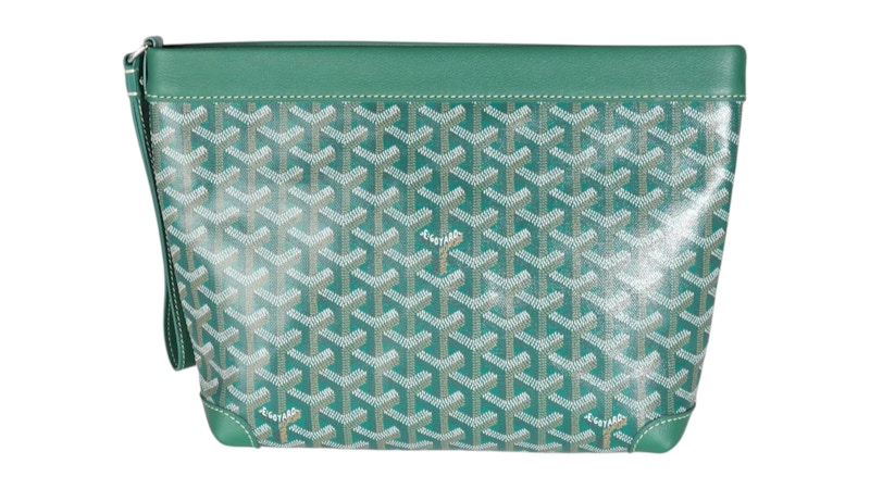 希少品◆入手困難♪【GOYARD】ポシェット コンティ ポーチ green ゴヤール コンティポーチ 