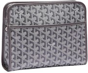 Shop GOYARD Unisex Calfskin Leather Bold Pouches & Cosmetic Bags