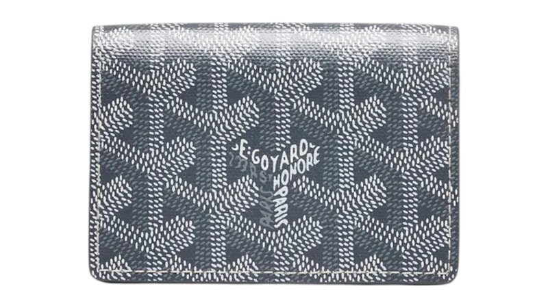 Goyard Malesherbes Wallet Goyardine Grey in Canvas/Leather US
