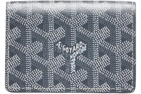 Goyard Malesherbes Wallet Goyardine Grey in Canvas/Leather US