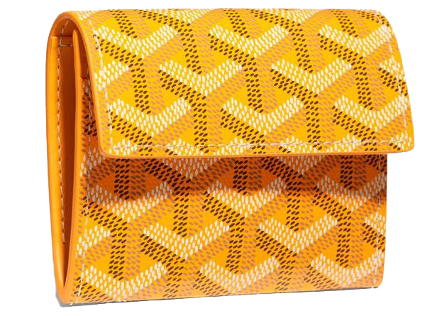 Yellow on sale goyard wallet