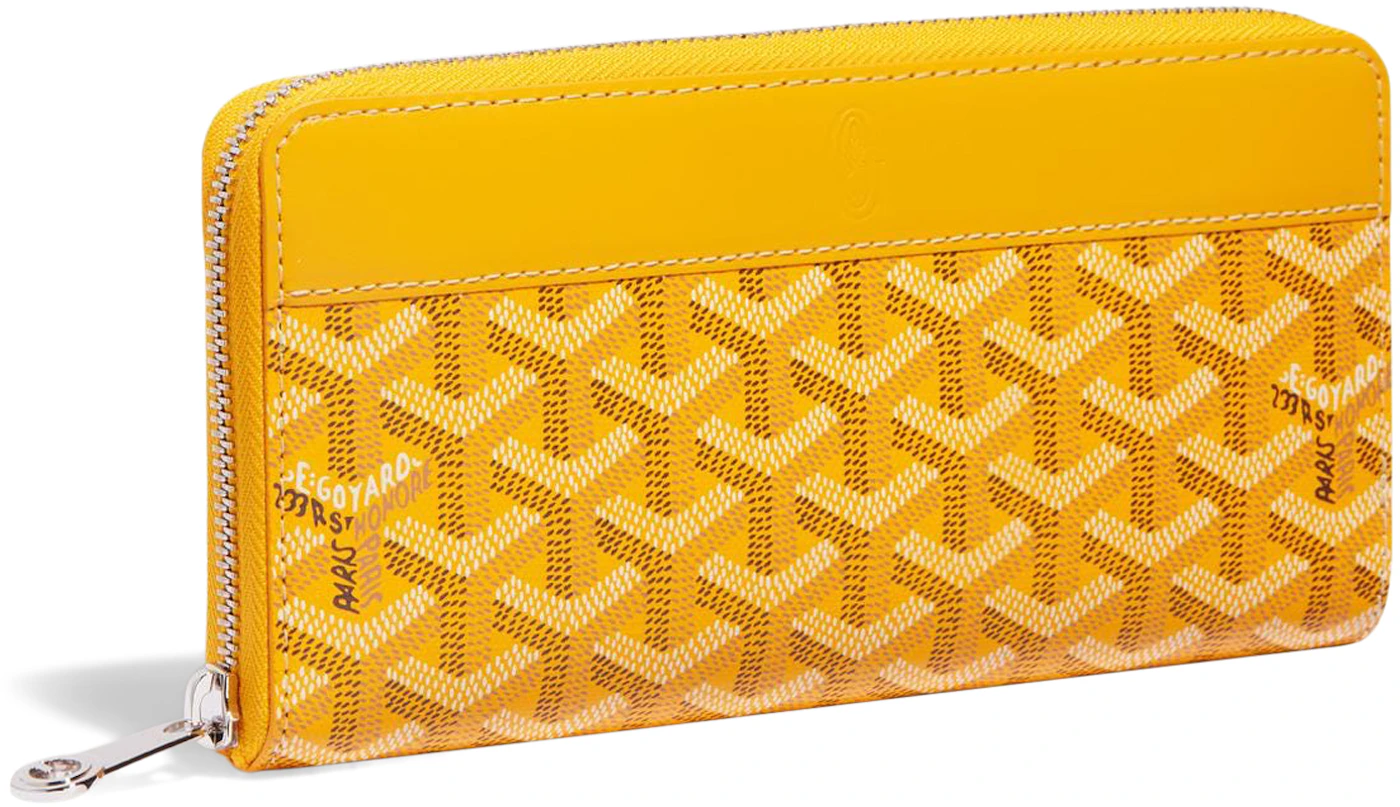 Goyard Matignon Wallet GM Yellow