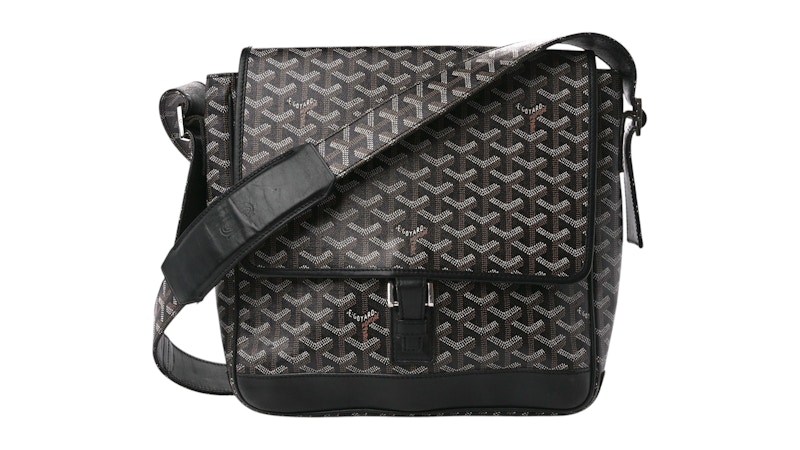 Goyard ブラック バケットバッグ Goyard プチ・フロ ミニ カーフスキン＆キャンバス バケット