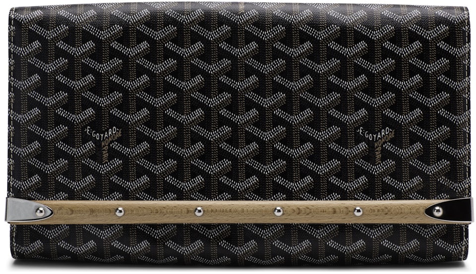 Goyard Monte Carlo Clutch with Strap Coated Canvas PM at 1stDibs