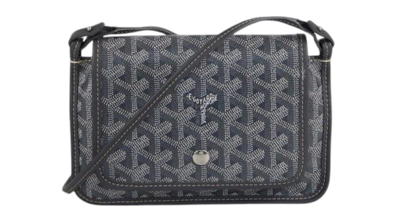 Goyard Plumet Beutel Grau in Canvas/Calfskin with Palladium-tone – DE