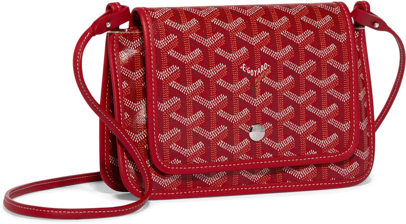ArvindShops, A Detailed Look at the Goyard Plumet Bag, Red Backpack With  Application - One of the Brand's Newest Designs