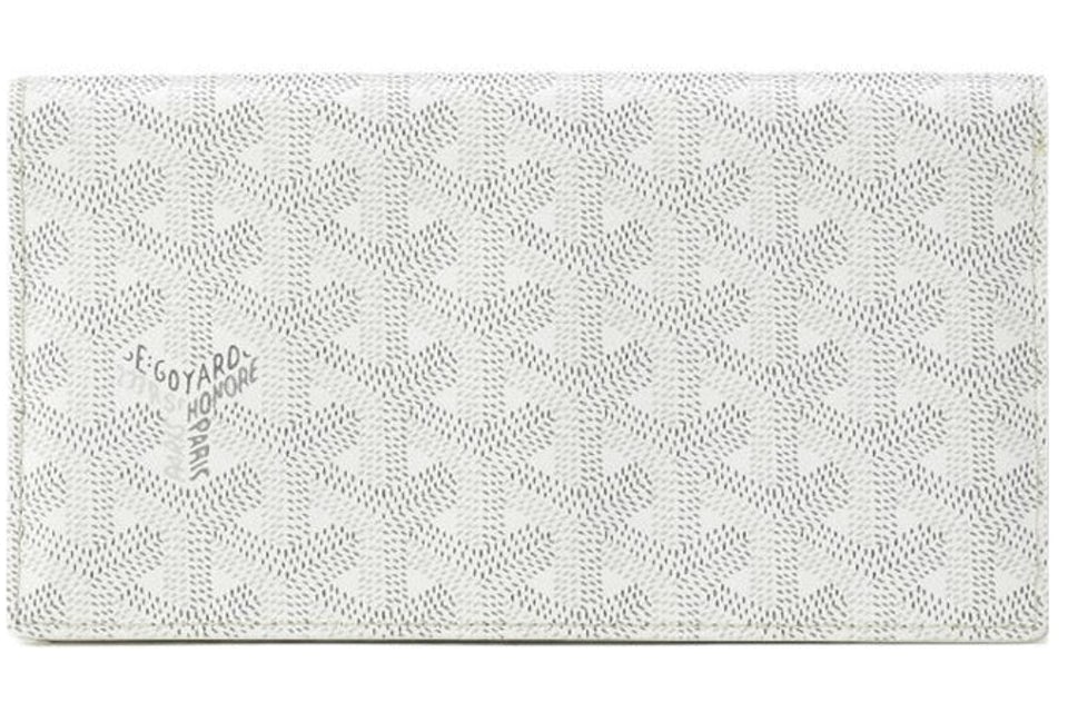 Goyard Richelieu Wallet Goyardine White - US