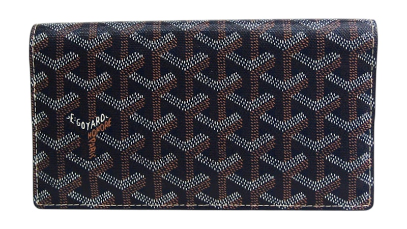 Goyard Richelieu Wallet Goyardine Navy in Coated Canvas with - Main Image