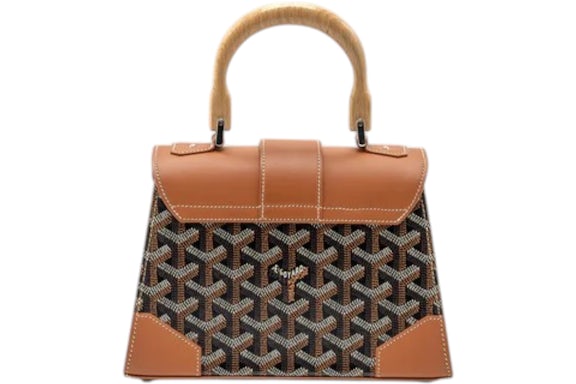 Goyard Saigon Structure Mini Sac Noir/Brun