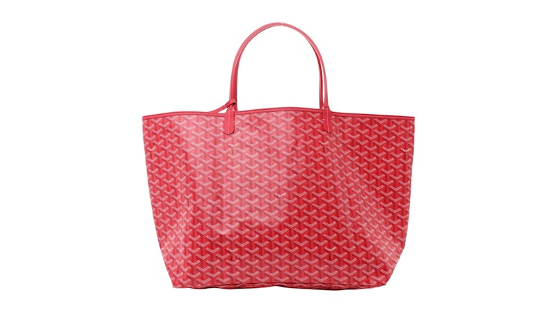Pre-owned Goyard Women's Saint Louis Bag Gm In Fuchsia In Pink