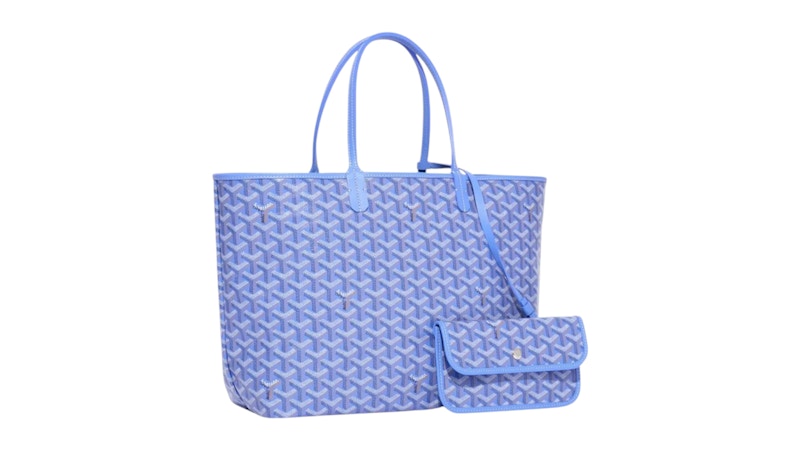 Pre-owned Goyard Women's Saint Louis Bag Pm In Iris In Purple