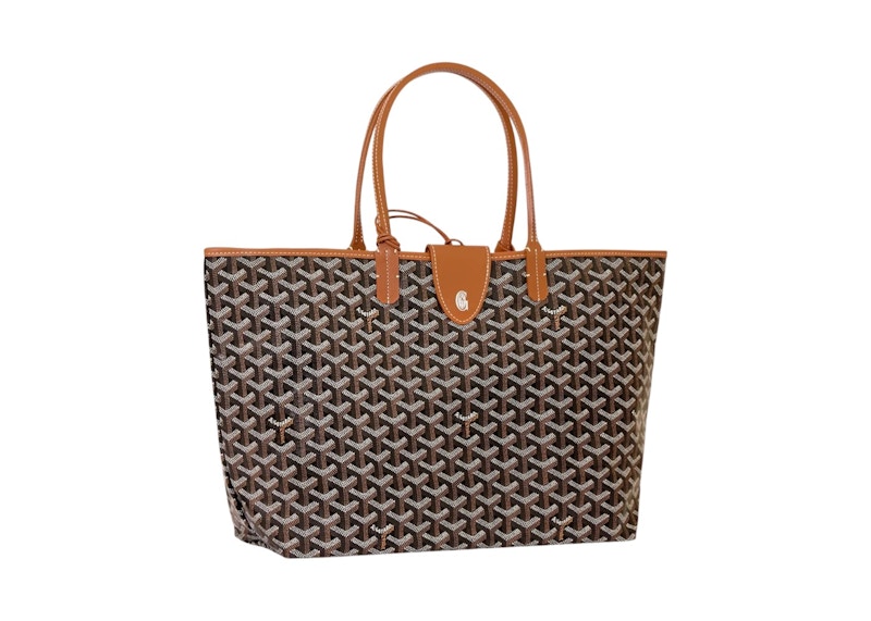 Goyard Saint Louis PM Bag in Black/Tan