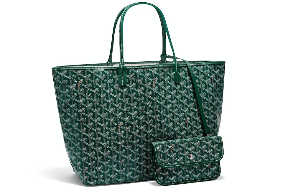 green goyard bag price