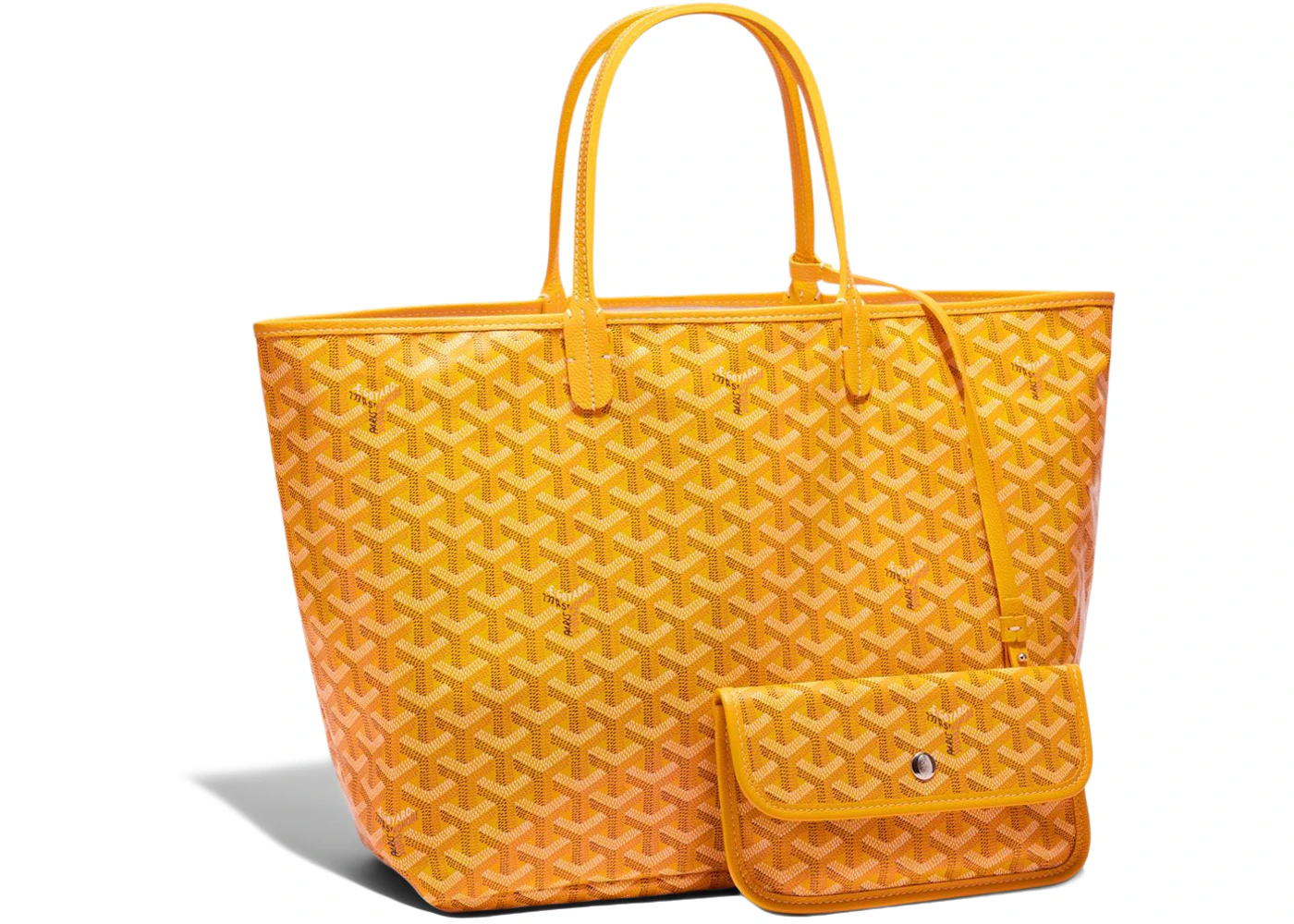 goyard yellow tote