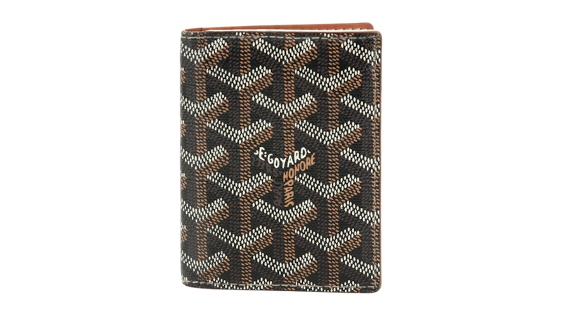 Goyard Saint Marc Card Holder Black/Natural