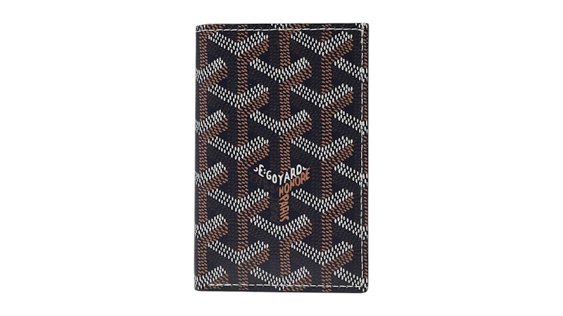 Goyard Saint Pierre Card Holder Navy Blue