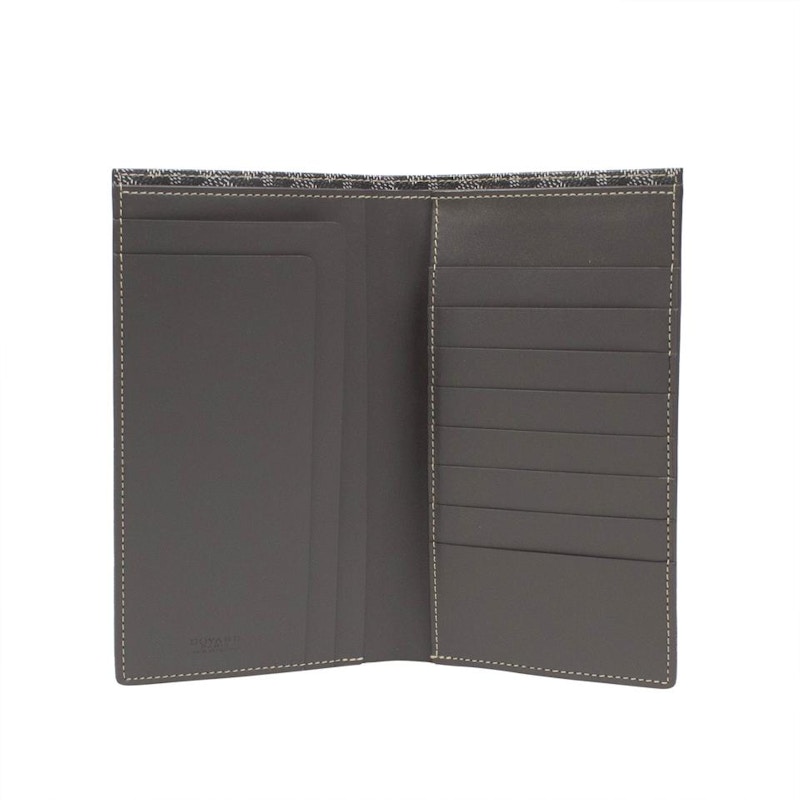 Goyard Saint Roch Wallet Goyardine Gray in Coated Canvas