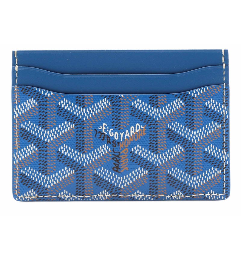 Goyard Saint Sulpice Sky Blue in Canvas/Calfskin US