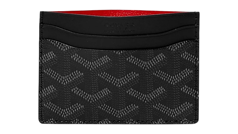 Goyard Saint-Sulpice Card Wallet Jet Black