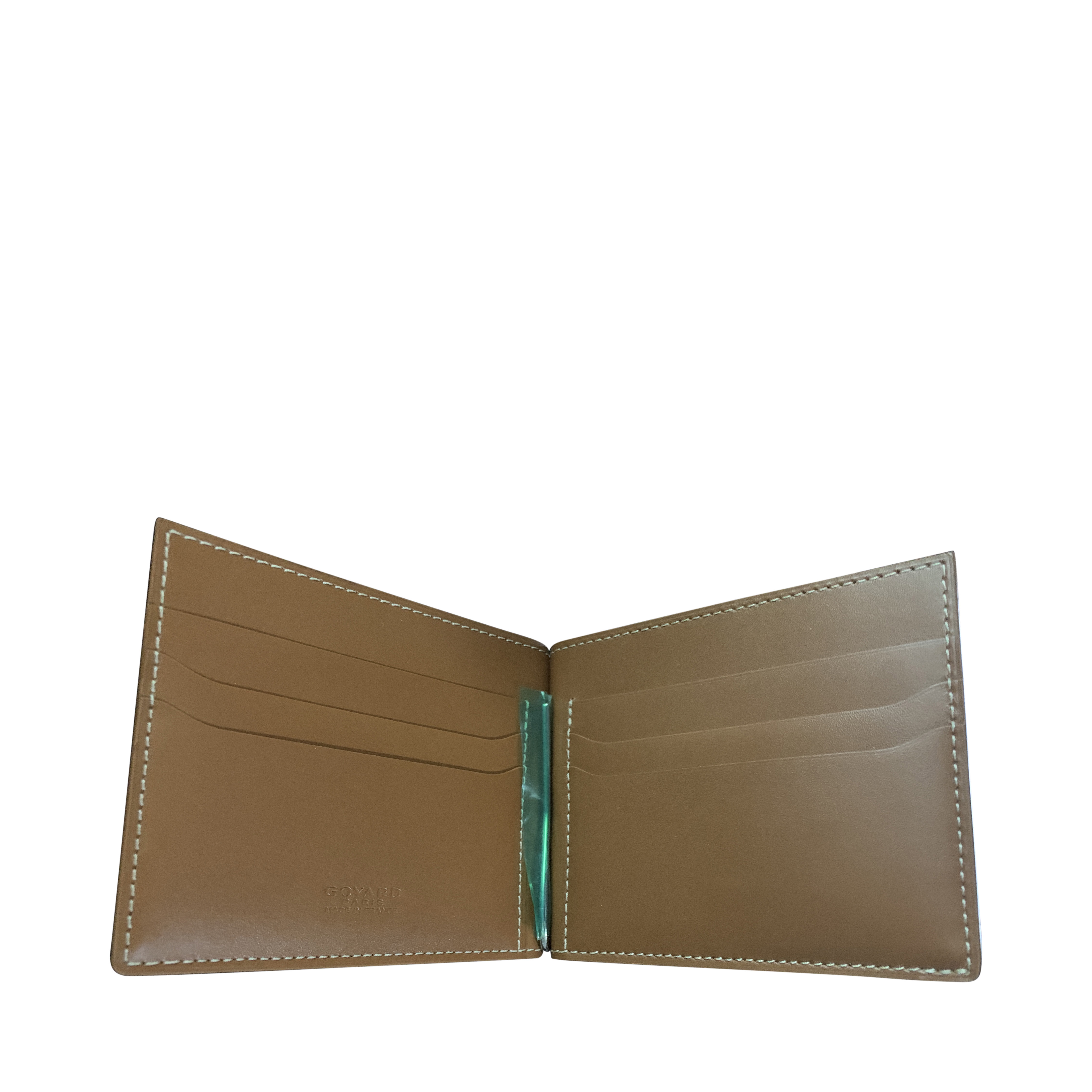 goyard clip wallet