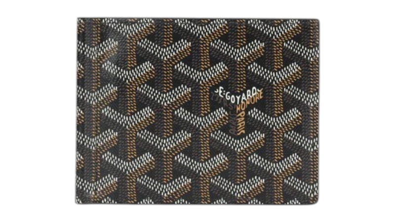 Goyard Saint Thomas Money Clip Wallet Goyardine Black Men's - US