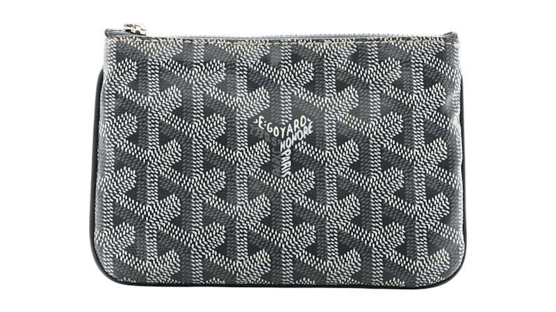 Goyard Senat Pochette Goyardine Mini Grigio