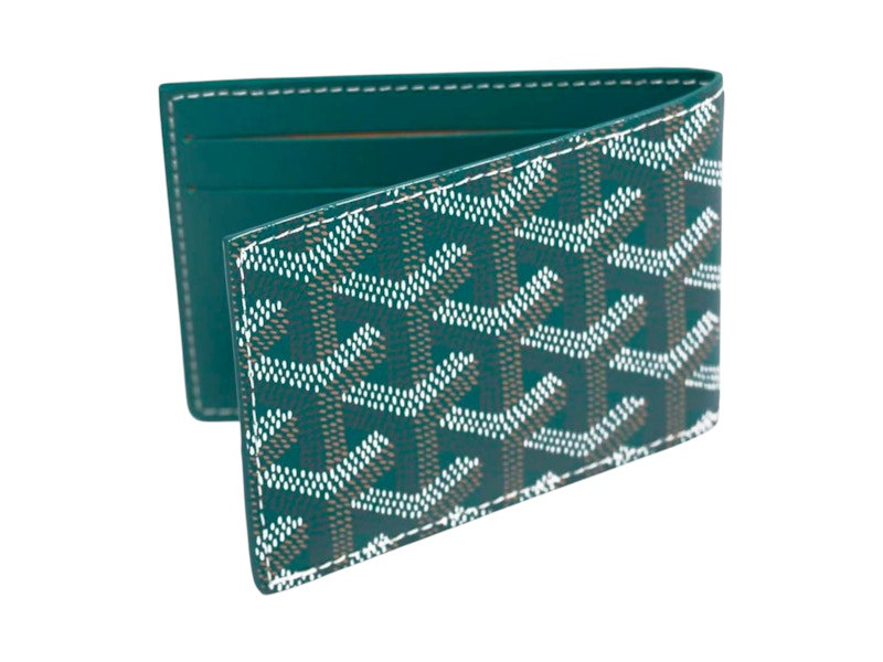 Goyard Slot Wallet Victoire Companion Goyardine Green