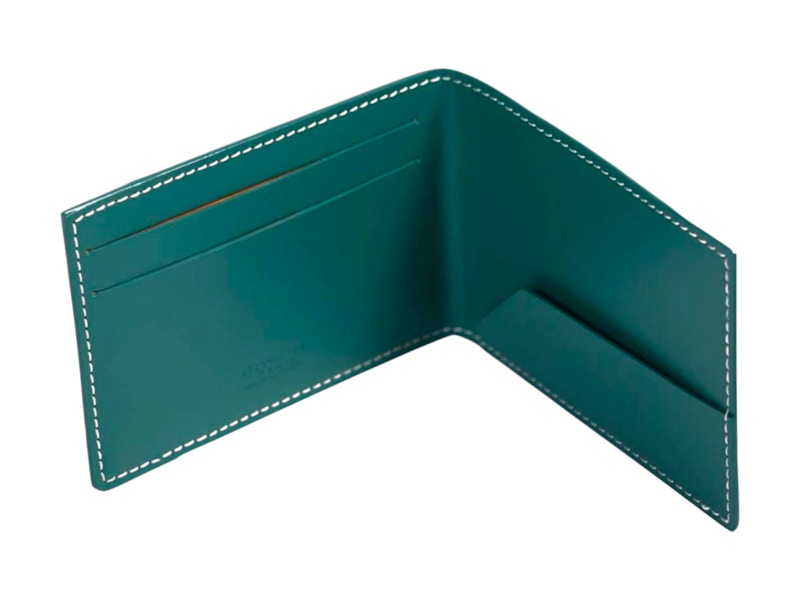 Goyard Slot Wallet Victoire Companion Goyardine Green