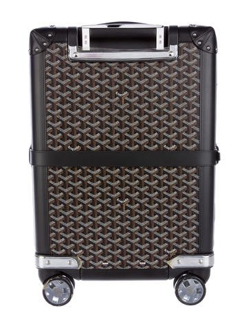 Goyard Aba Bourget Suitcase Goyardine Black US