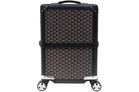 Goyard Aba Bourget Suitcase Goyardine Black US
